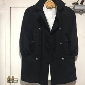 LAUREN JEANS RALPH LAUREN DOUBLE BREAST JEANS JACKET SIZE S